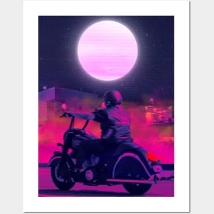 Motor riding Posters and Art